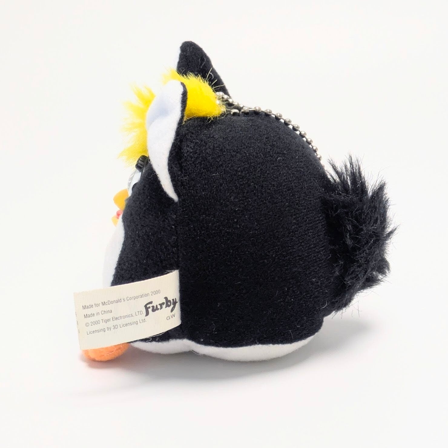 ☆ VINTAGE2000 ☆【 McDonald's × Furby ( ファービー )】 マクドナルドミールトイ / 2000年製 / ボールチェーン ぬいぐるみ キーホルダー 〚アメリカン雑貨 アメトイ〛