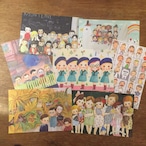 POST CARD set / children