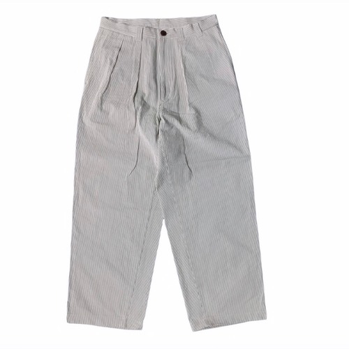 NOROLL / THIKWALK CORDLANE PANTS -WHITE-