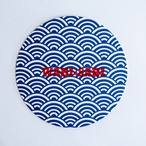 WA [和] COASTER [indigo x red]/&nut/赤/コースター/和
