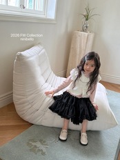 ニニベロ / ninibello / ウィッティフリルTシャツ / 韓国子供服 / キッズ / 26winter〖取寄〗*XS~XXL*