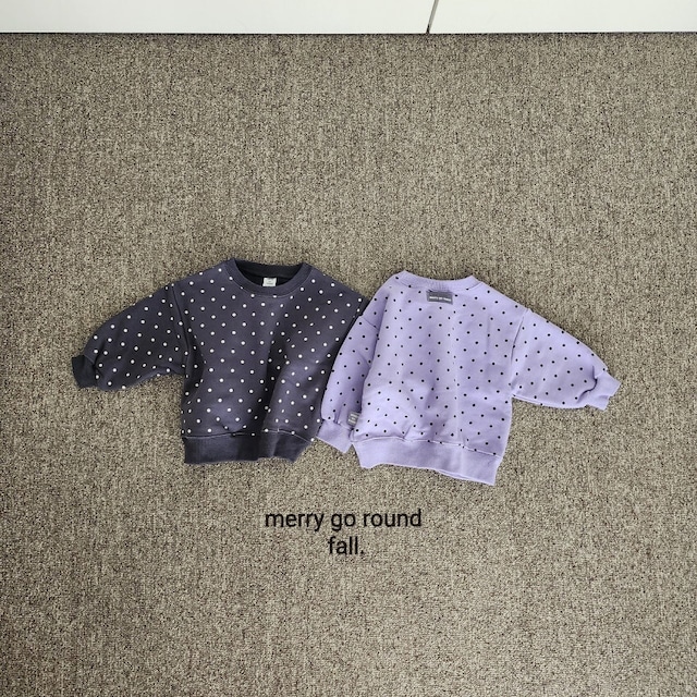 【取寄】merry go round|toy dot mtm|トイドットスウェット|XS-2XL|kids|26 autumn