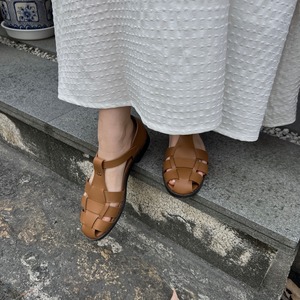 back covered gurkha sandal