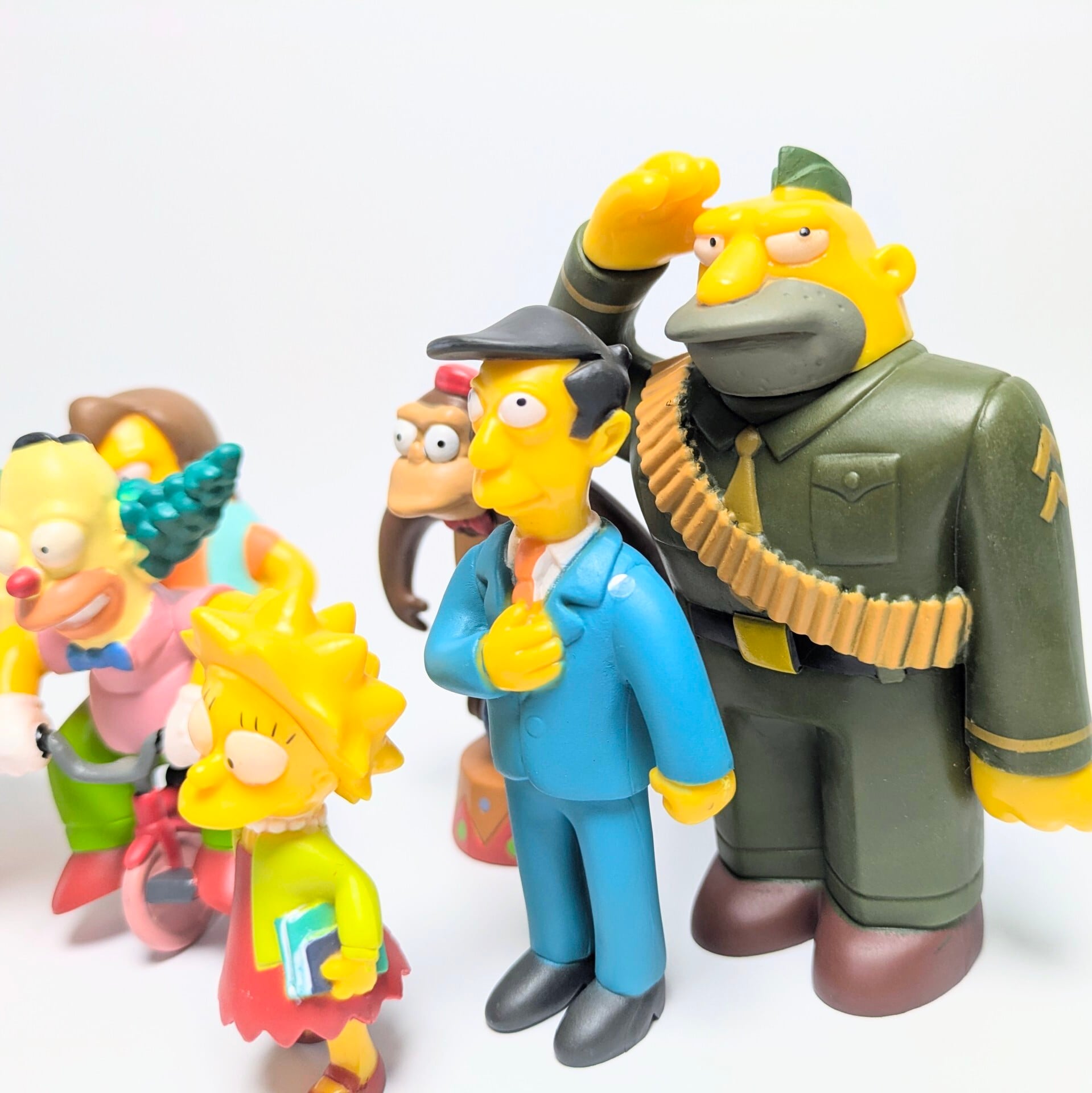 ☆VINTAGE 2005年製!☆【 The Simpsons(ザ シンプソンズ) 】PVCフィギュア Series2 10Pセット 〚アメリカン雑貨 アメトイ〛