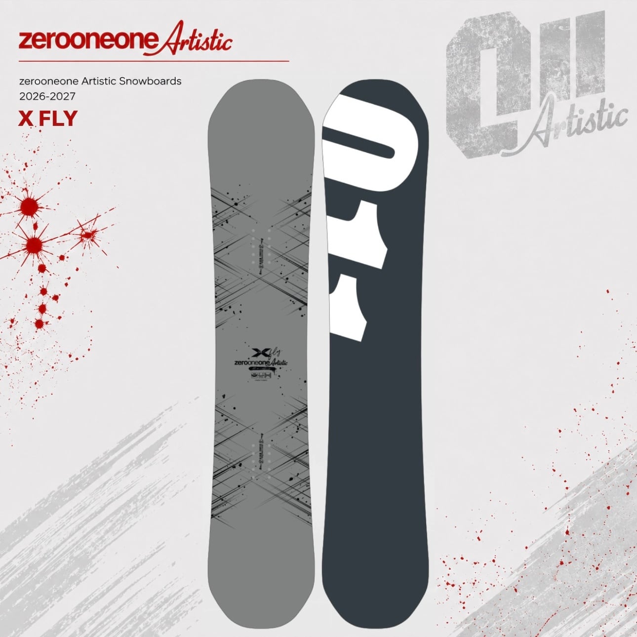 26/27 ZERO ONE ONE 『 X FLY 』 ゼロワンワン グラトリ ラントリ Made