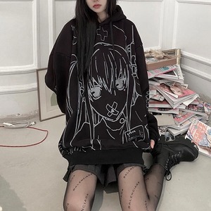 【予約】girl character oversize hoodie