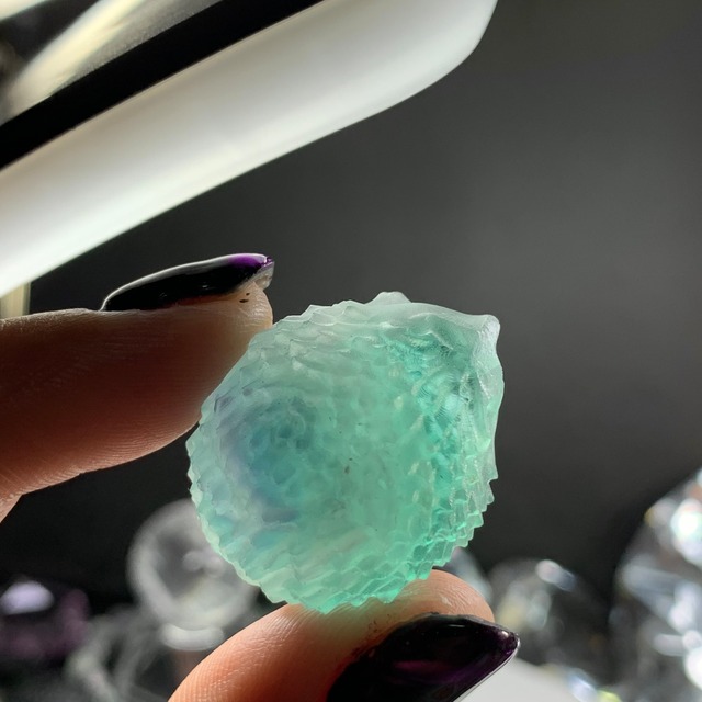 19.フローライトハリネズミさん☆ペアセット