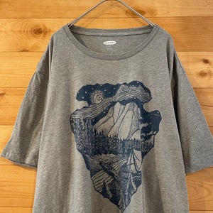 【OLD NAVY】Tシャツ キャンプ アウトドア イラスト XL ビッグサイズ オールドネイビー US古着 アメリカ古着