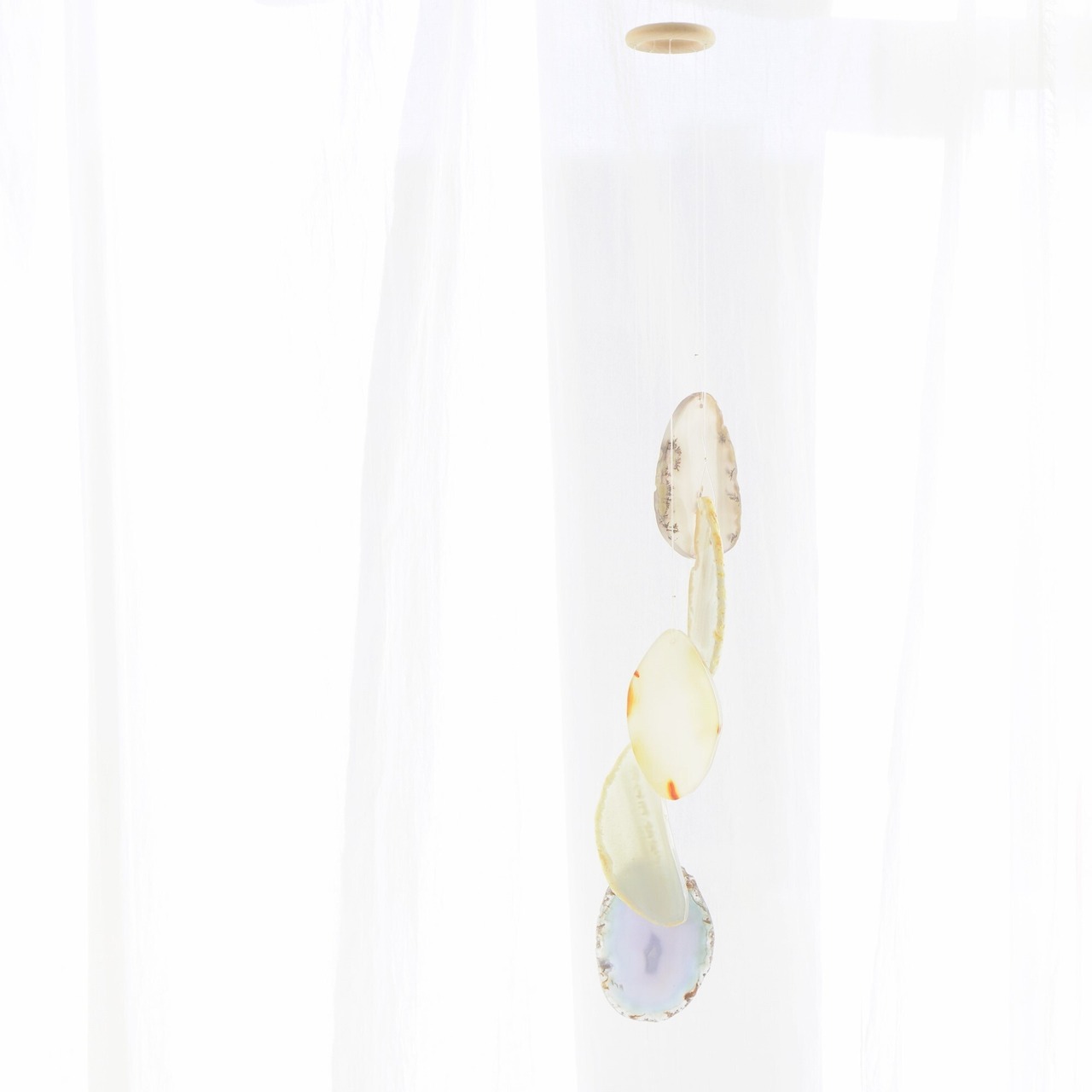 Winter Morning - アゲートヒーリングチャイム / Agate Sun Catcher Wind Chime 153