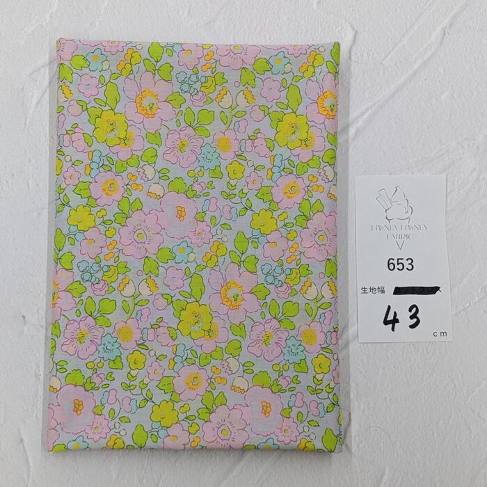 《653》◆輸入 リバティ LIBERTY タナローン カットクロス ハギレ