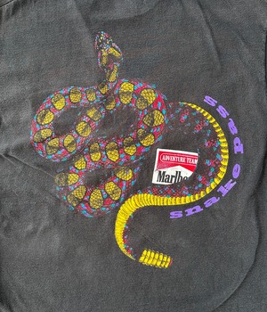 -Marlboro- Vintage 90s XL Snake Print T-shirt