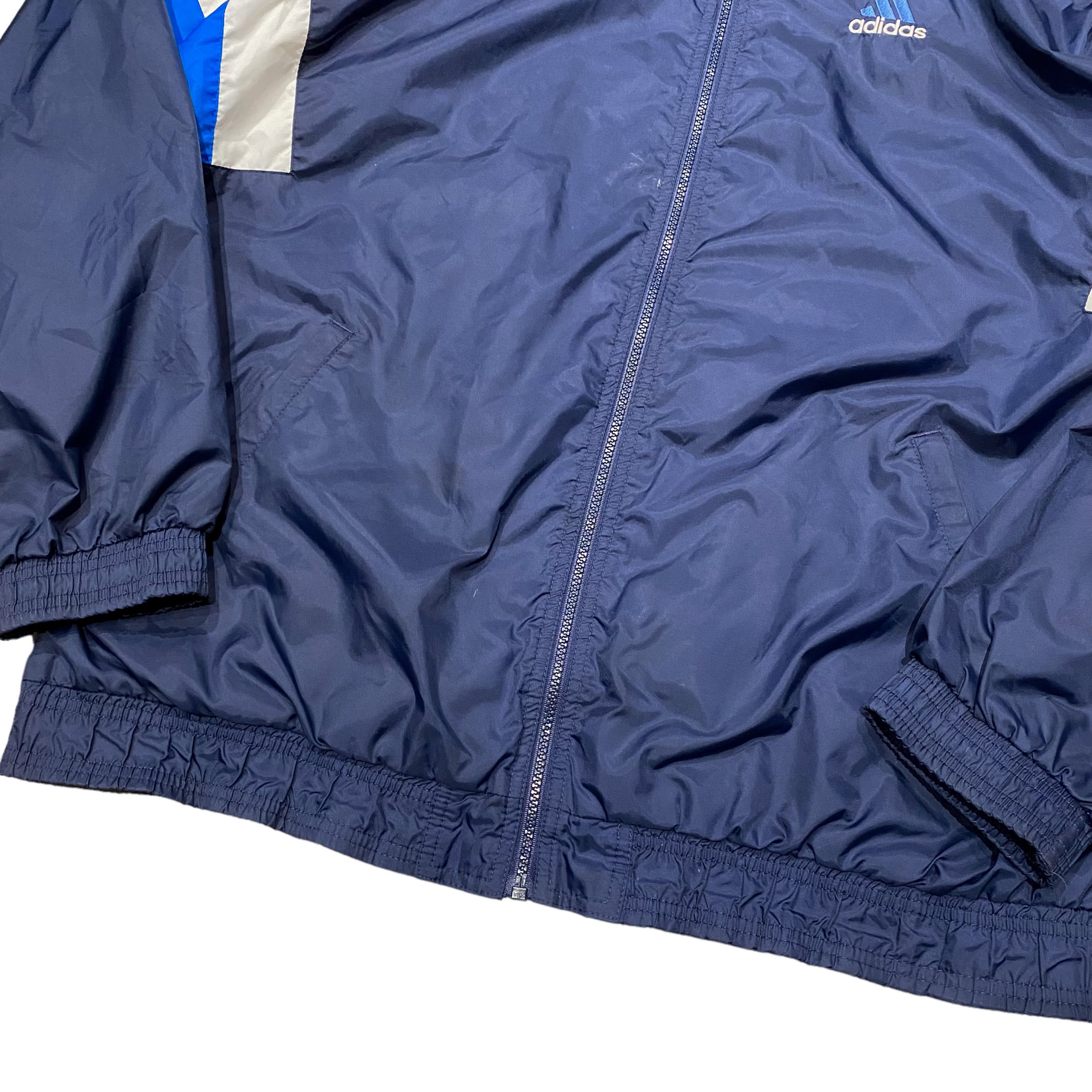 90’s adidas Full Zip nylon jacket M ナイロン