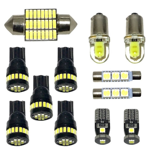 JCG10系 プログレ [H10.5-H19.5] 超豪華版 適合パーツ T10 LED ルームランプセット ナンバー灯 読書灯 ウェッジ球 トヨタ