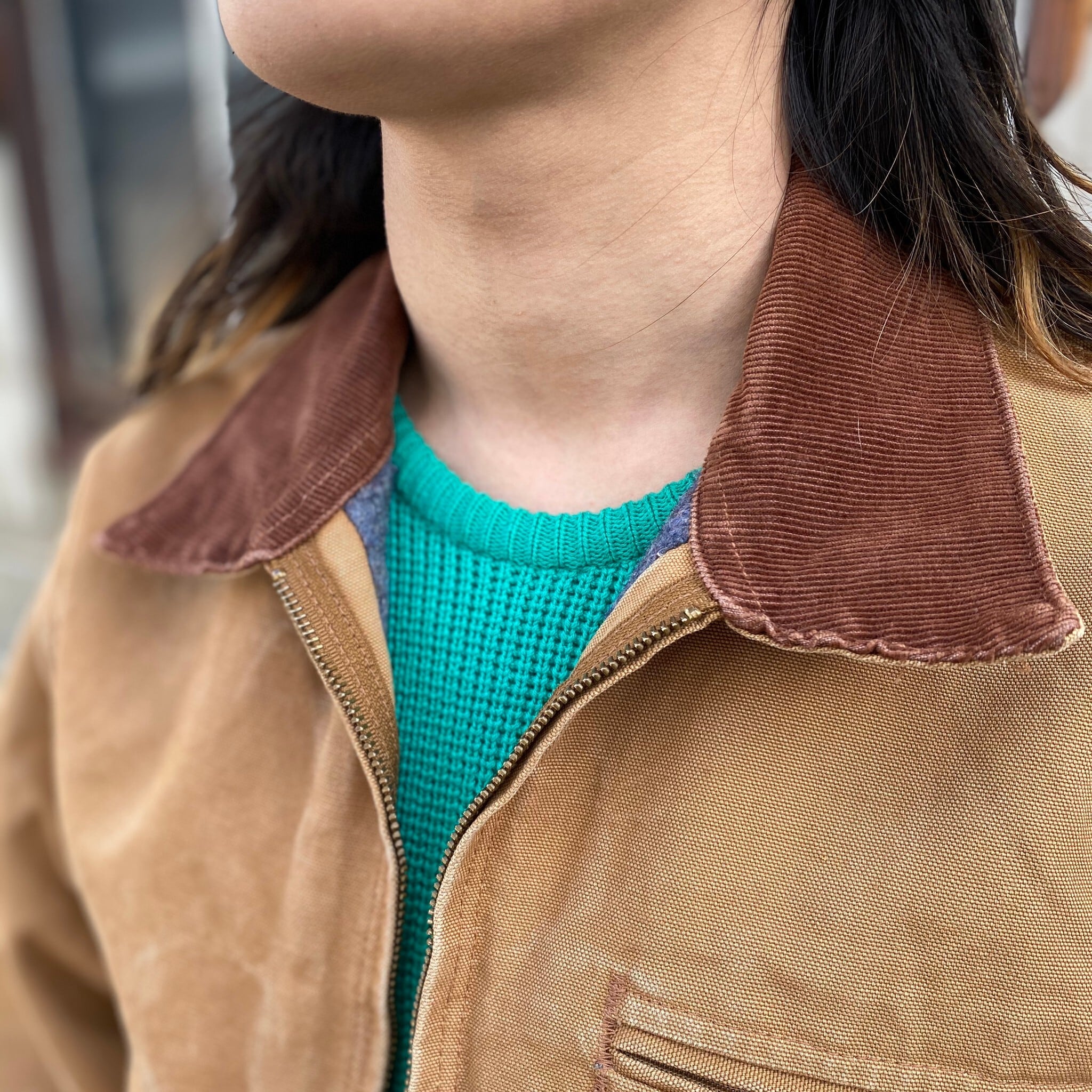 USA製 Carhartt カーハート デトロイトジャケット メンズXL相当 古着