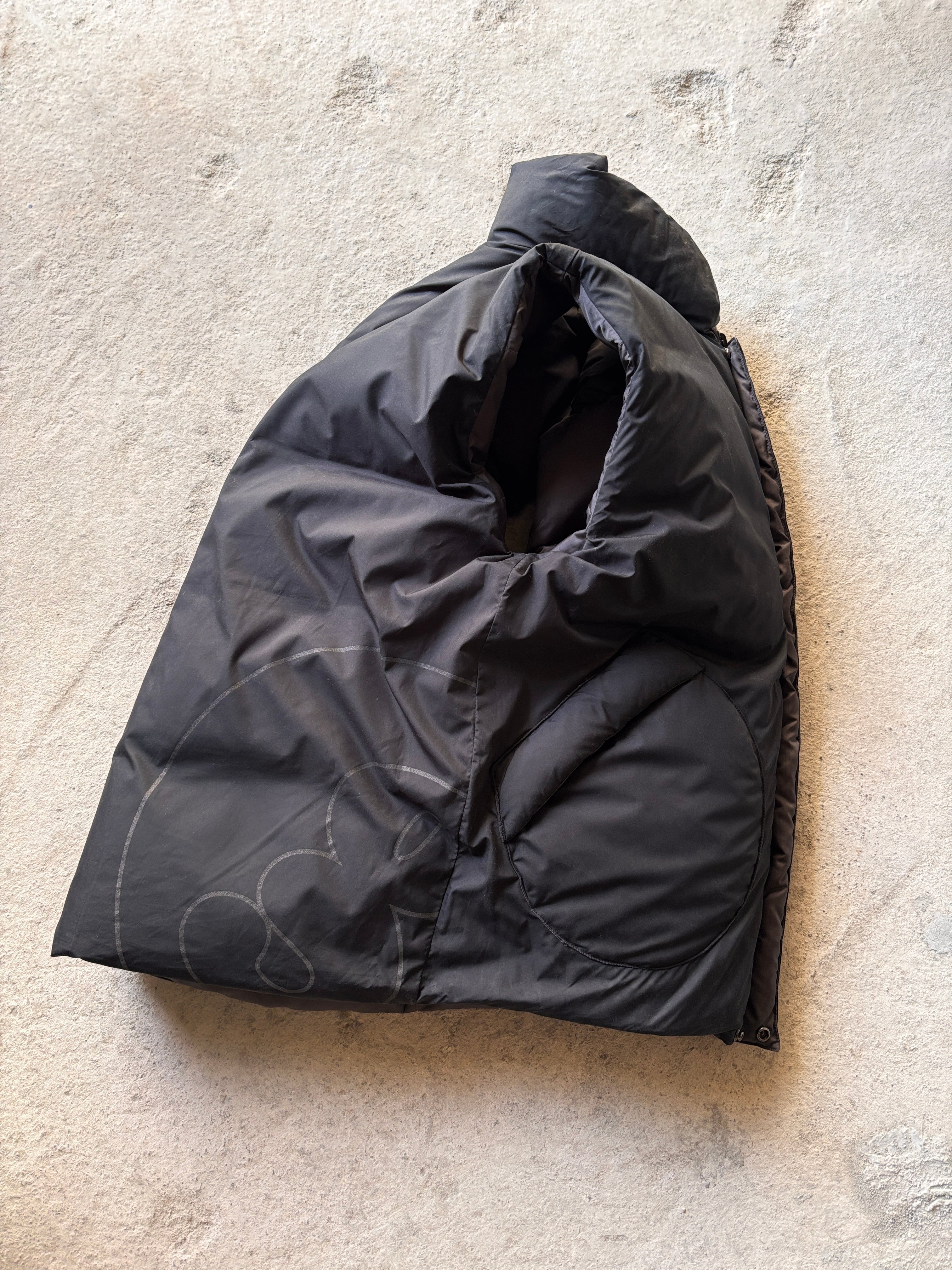 00s GOODENOUGH/Reversible Down Vest/M/リバ－シブルダウンベスト