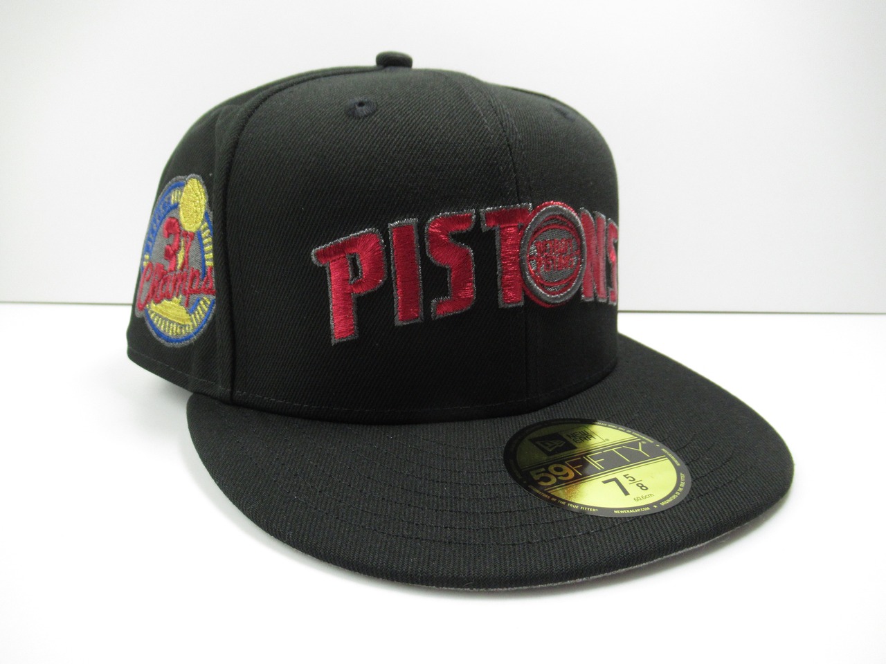 Exclusive NEW ERA 59fifty Detroit Pistons　デトロイト・ピストンズ　BLACK