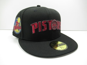 Exclusive NEW ERA 59fifty Detroit Pistons　デトロイト・ピストンズ　BLACK