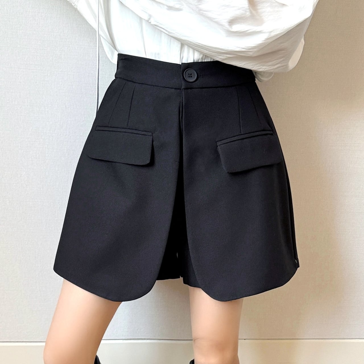 Patch Pocket Culottes 01205