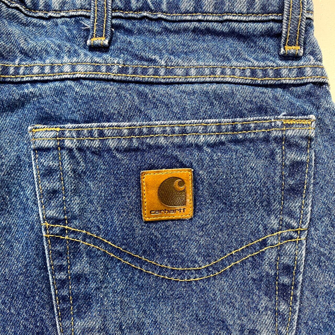 Carhartt カーハート デニムパンツ ワークパンツ 裏地付き メンズ Ｗ34相当　古着【デニムパンツ】【CS2209-30】 | cave  古着屋【公式】古着通販サイト