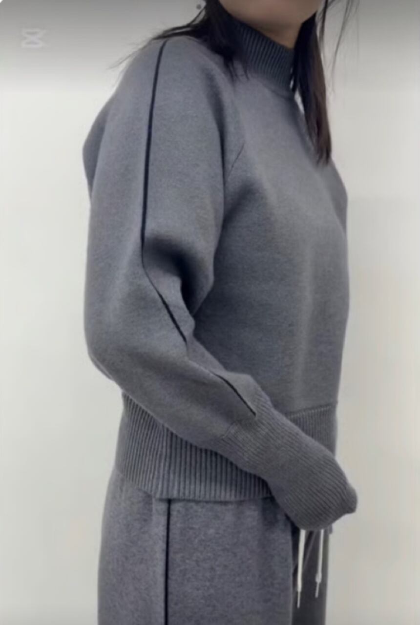 CLOCHE(クロッシェ)】ハイネックラインニット［552-85532］ | GENERALE