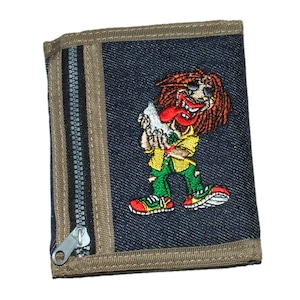 90s "GANJA" motif wallet