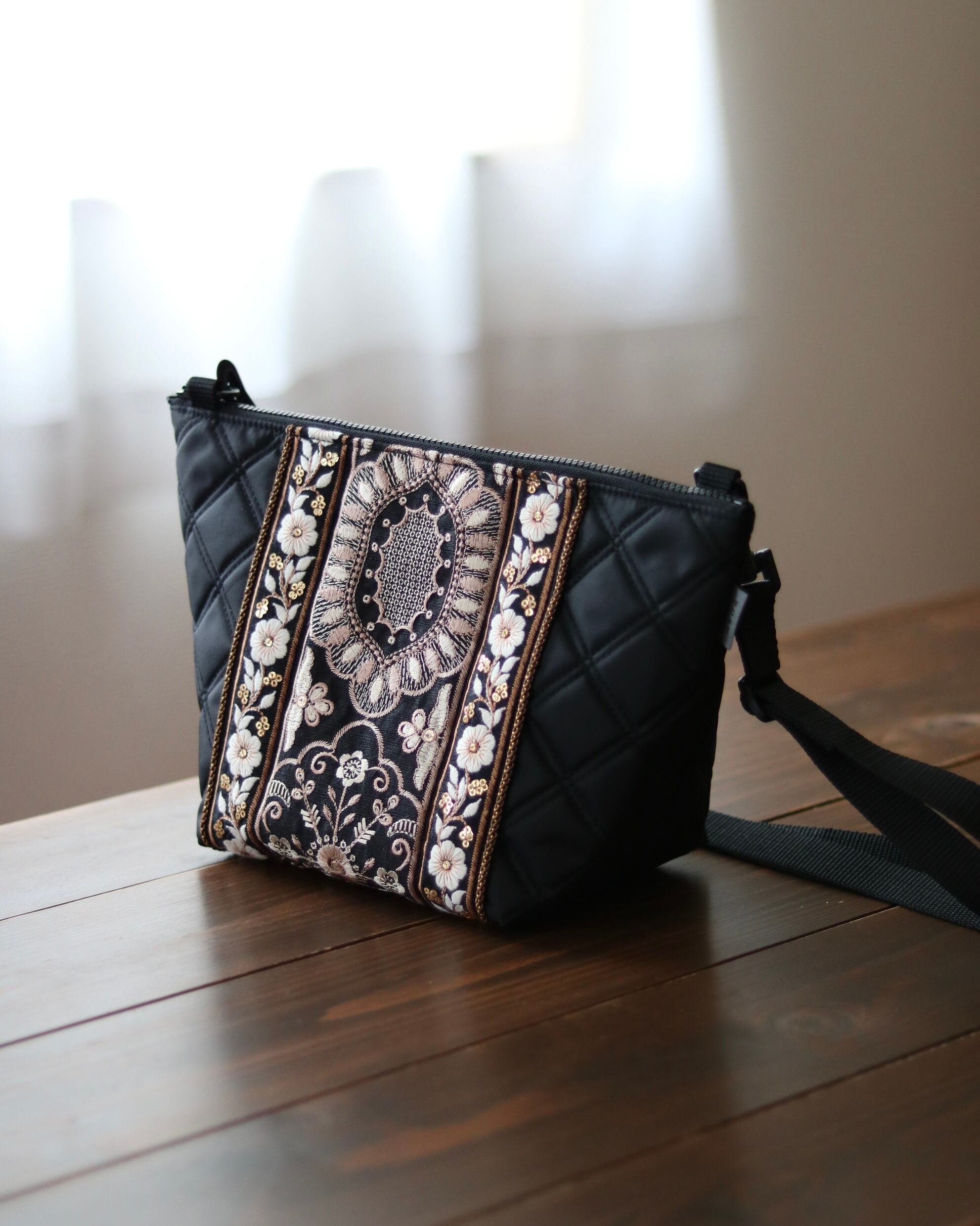 キルティングショルダーバッグ 04(BLACK)