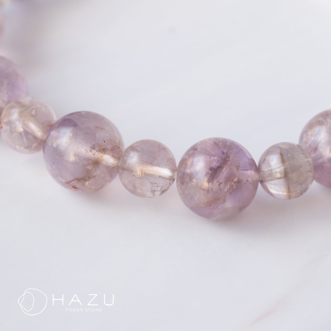 SALE☆愛情と魔除けのふんわりアメジスト［ホワイトガーデンアメジスト