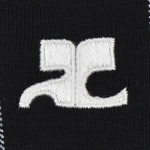 【courreges】SIGNATURE CONTRAST T-SHIRT