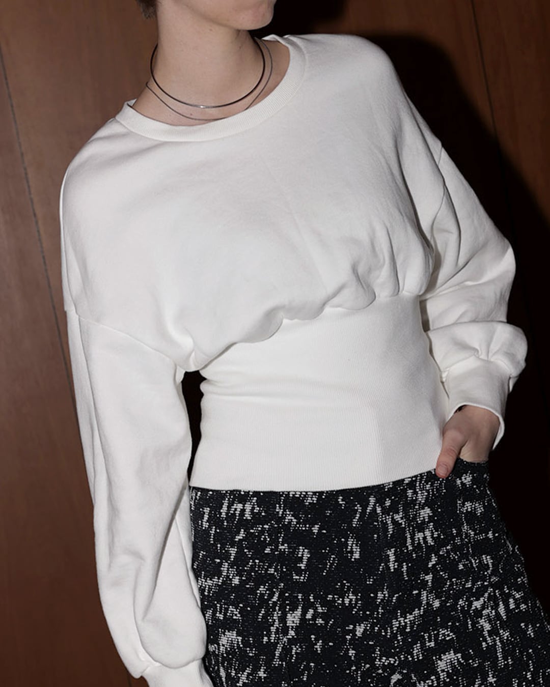 Dolman Sleeve Short Sweat