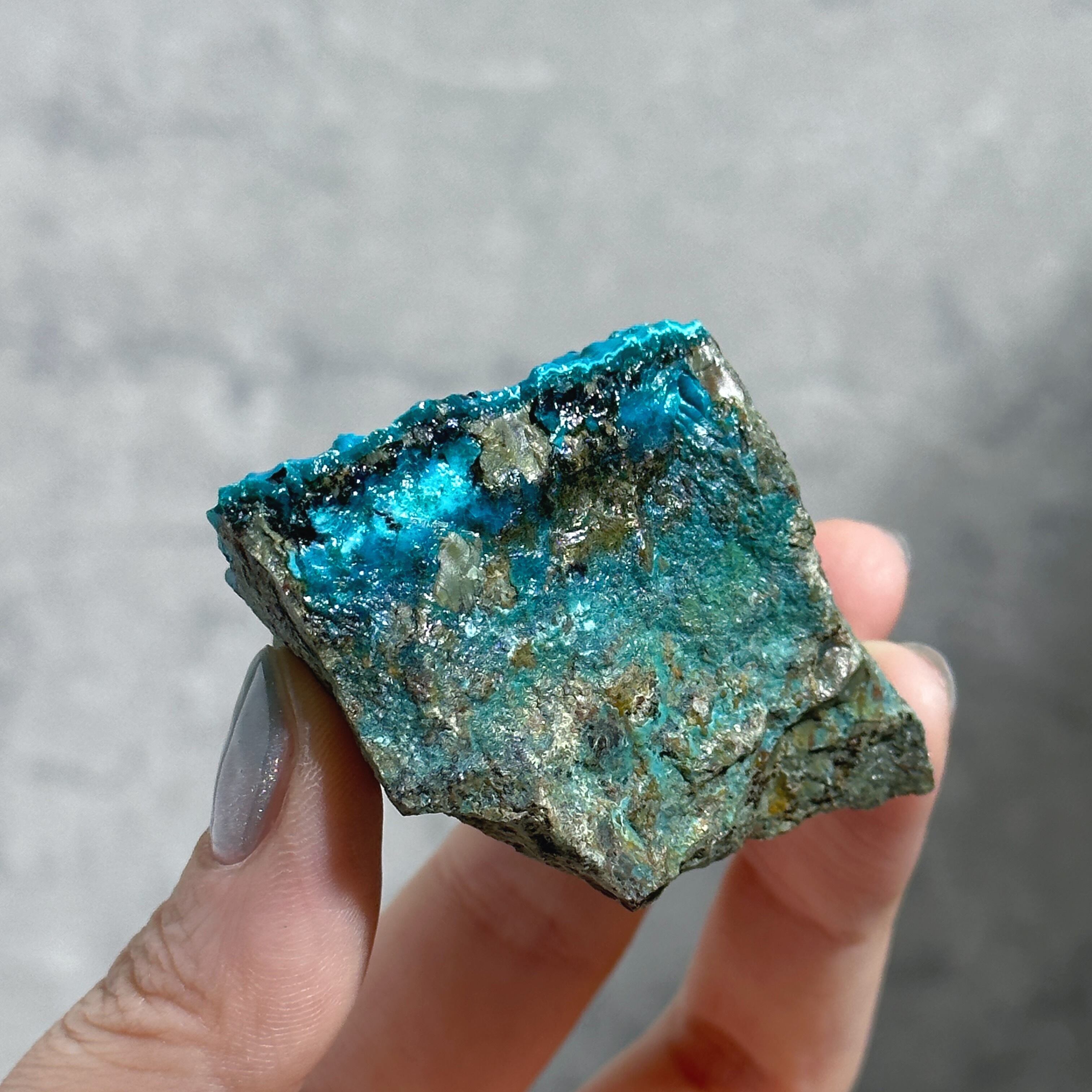 クリソコラ 原石21◇ Chrysocolla ◇天然石・鉱物・パワーストーン