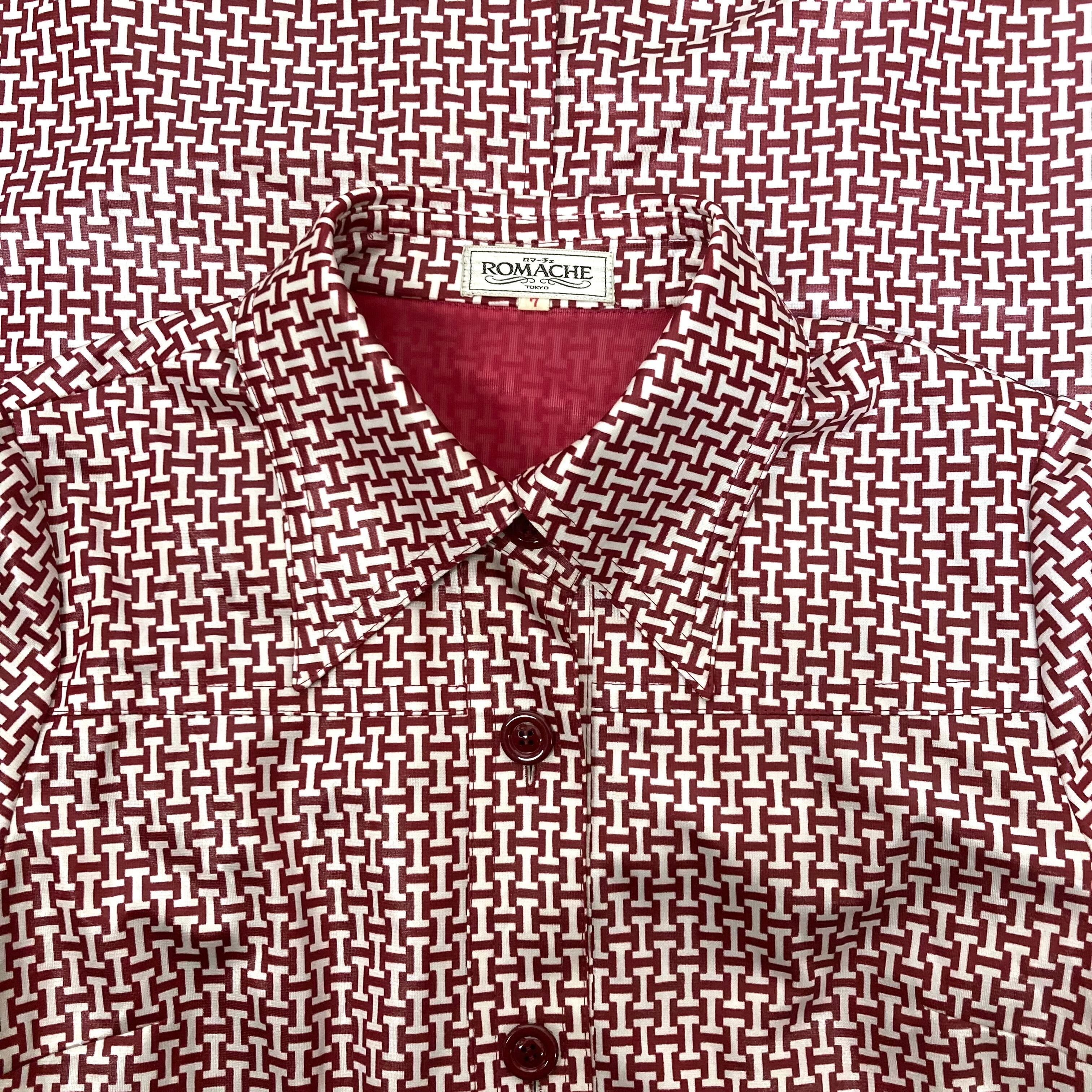 コートワンピース Dark Red | 渡邉羊野洋服店