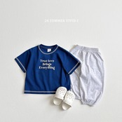 【取寄/韓国直送】VIVID-I 26/SM  サマーステッチ上下セット｜夏服｜韓国子供服