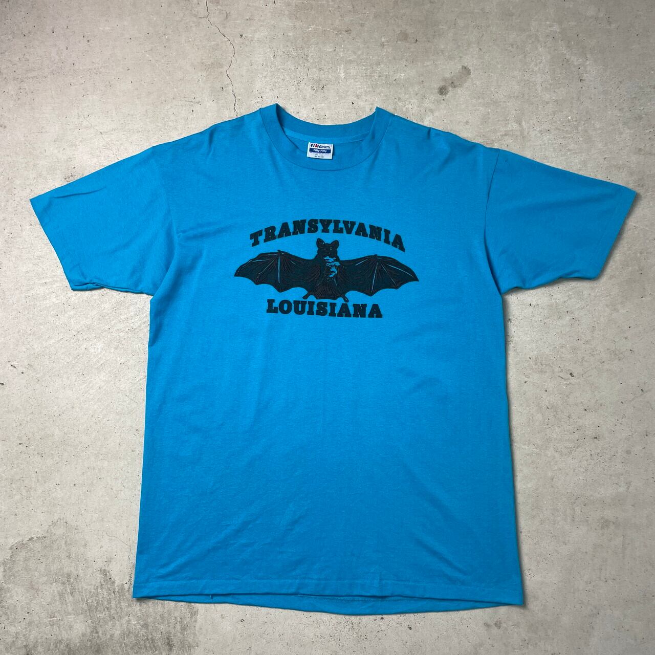 90年代 USA製 コウモリ アニマルプリントTシャツ メンズXL 古着 90s 