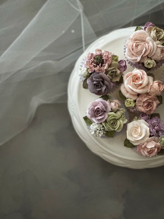 3日間限定販売　Flower Bouquet Cupcakes (６個) by Rose Couture