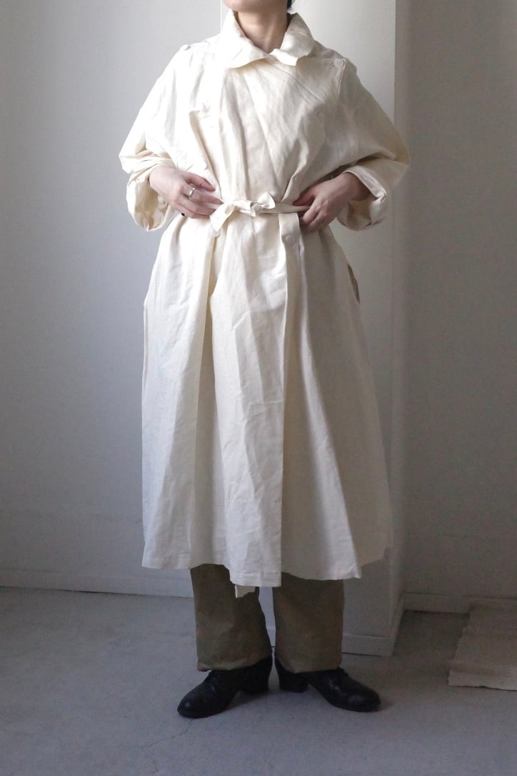 VINTAGE ヴィンテージ / 1960's French Army Hospital Double Breasted