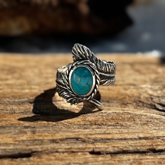 フェザーリング ターコイズ・オニキス | Ai Kaminaga - New Native