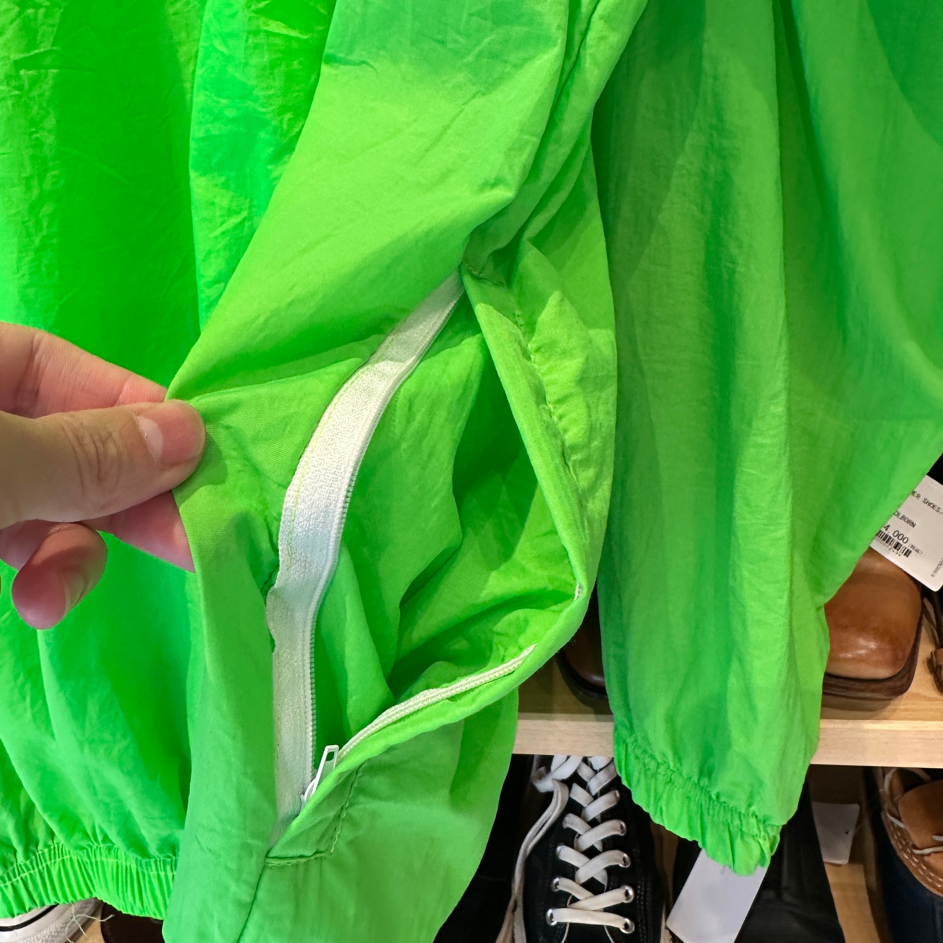 Ⓝ I.G.SPORT GREEN NYLON PULL OVER JACKET | safarionline