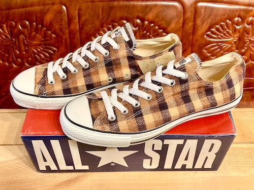 converse（コンバース） ALL STAR  NEOPLAID（オールスター ネオプレイド）ox ブラウン 9.5 28cm 90s 2312