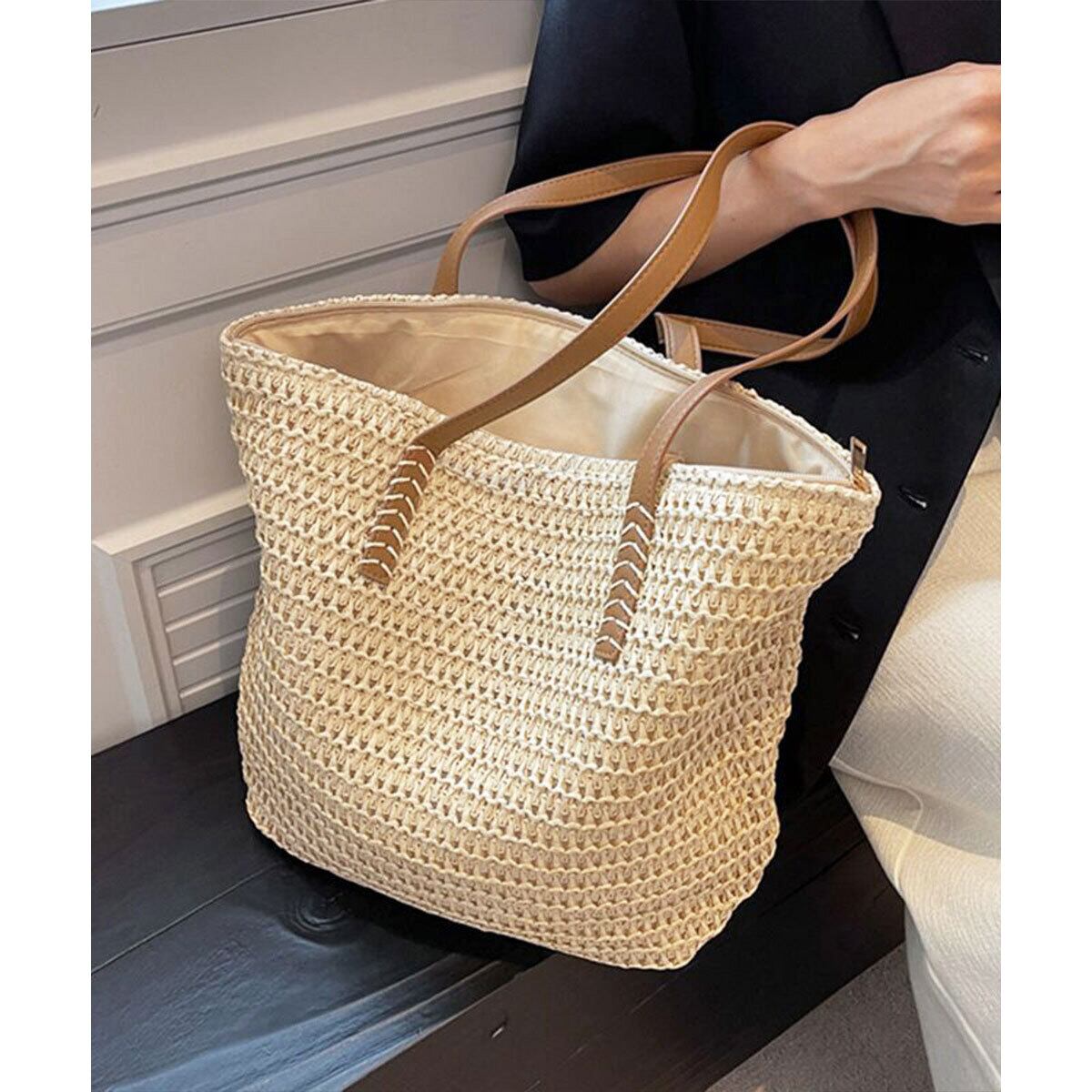 麦わら バッグ レディース 春夏 韓国 おしゃれ 大人 かわいい カジュアル 海水浴 プール 夏祭り ナチュラル 旅行 リゾート 大人可愛い 大人女子