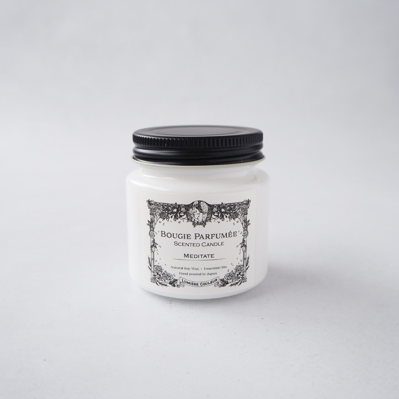 Meditate|ミルクガラスキャンドル 80g