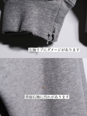 "NIKE" MICHIGAN XXL over wide silhouette sweatshirt