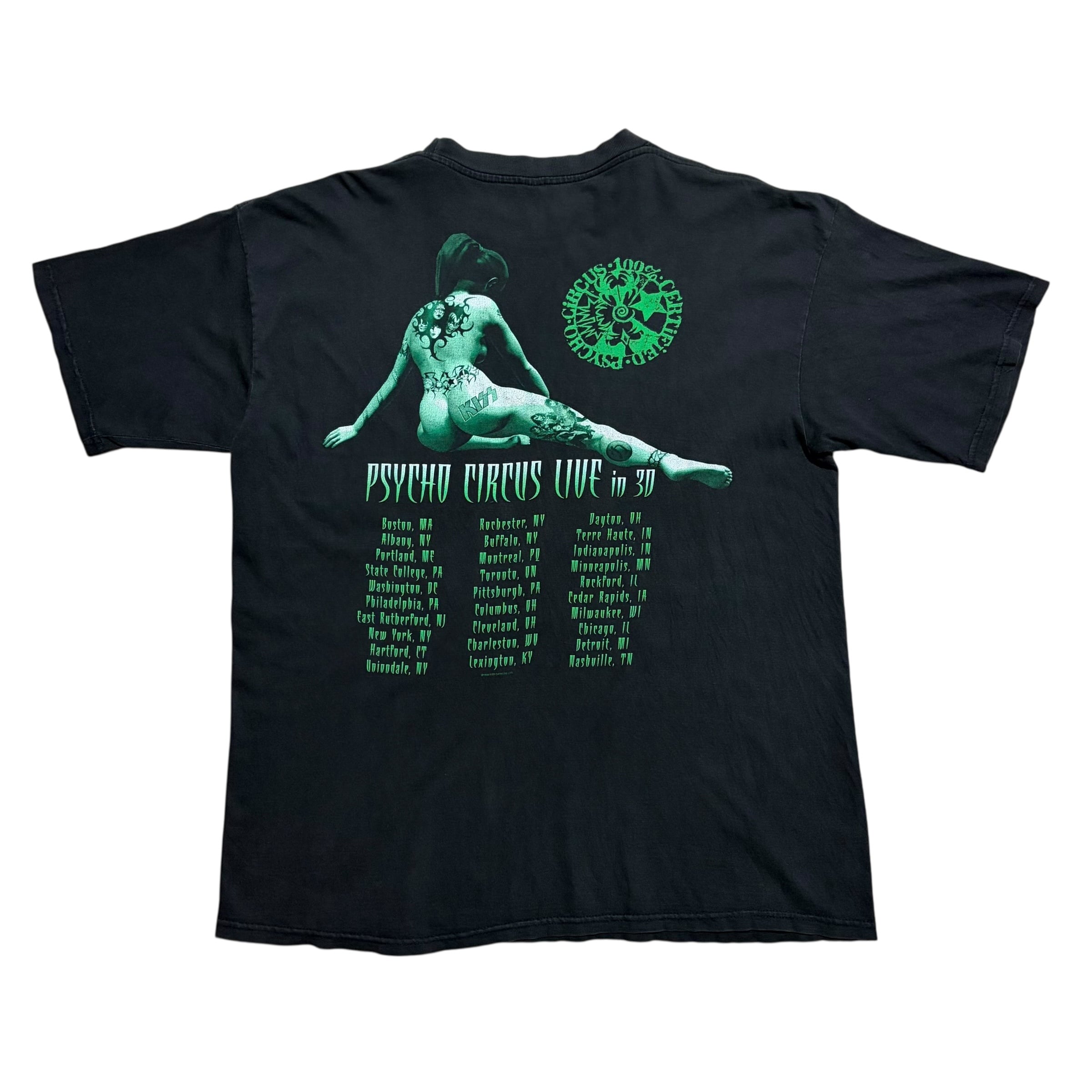 KORN TOUR 2004 BONE HAND SIGN DELTA コーン t-shirt XL 7040 | CONBO