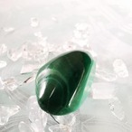 成長・昇華「布袋付ポケッタブルマラカイトタンブルNo.20」 リーディングストーン1名様