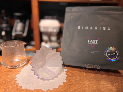 Sibarist × Origami Limited Fast Specialty Coffee Filter 25枚（フラット型）