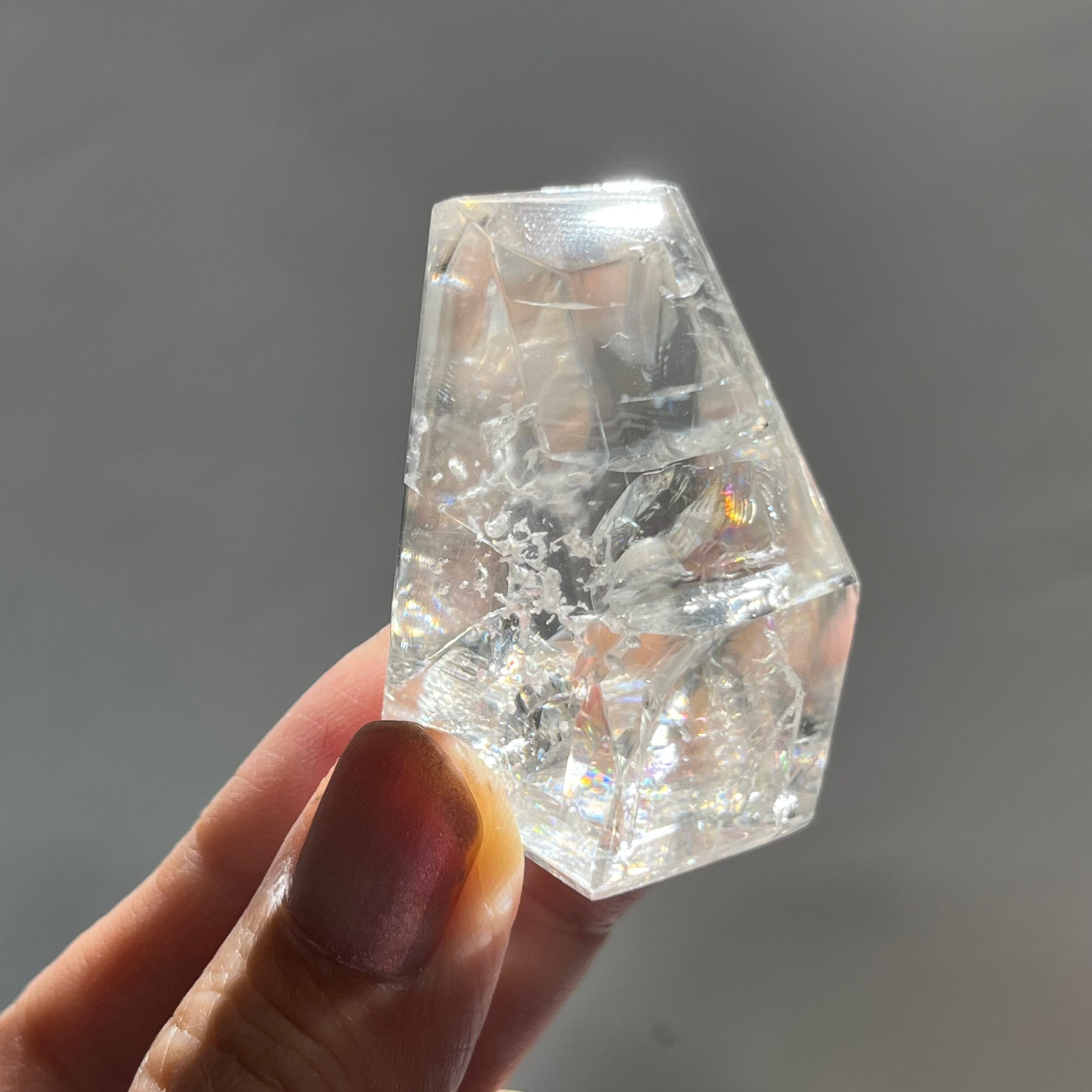 インド産クリアーカルサイト フリーフォーム 磨き | ANGELLA6