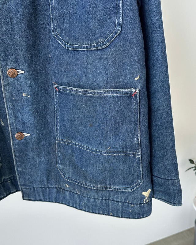 -BIG MAC- Vintage 80s 40 Denim Coverall