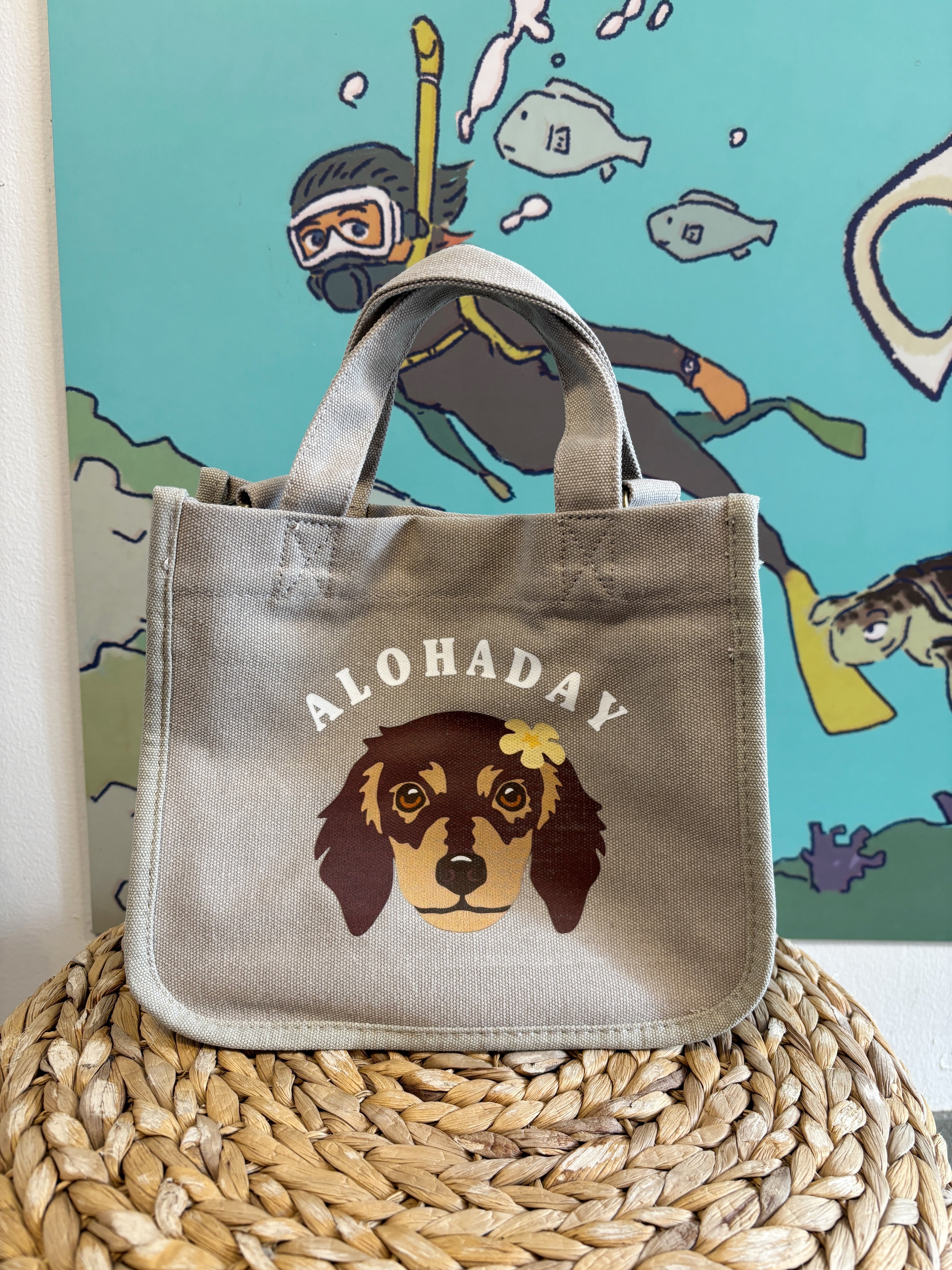 2way ハワイアンBag ショルダーバッグ＆トートバッグ ミニチュア