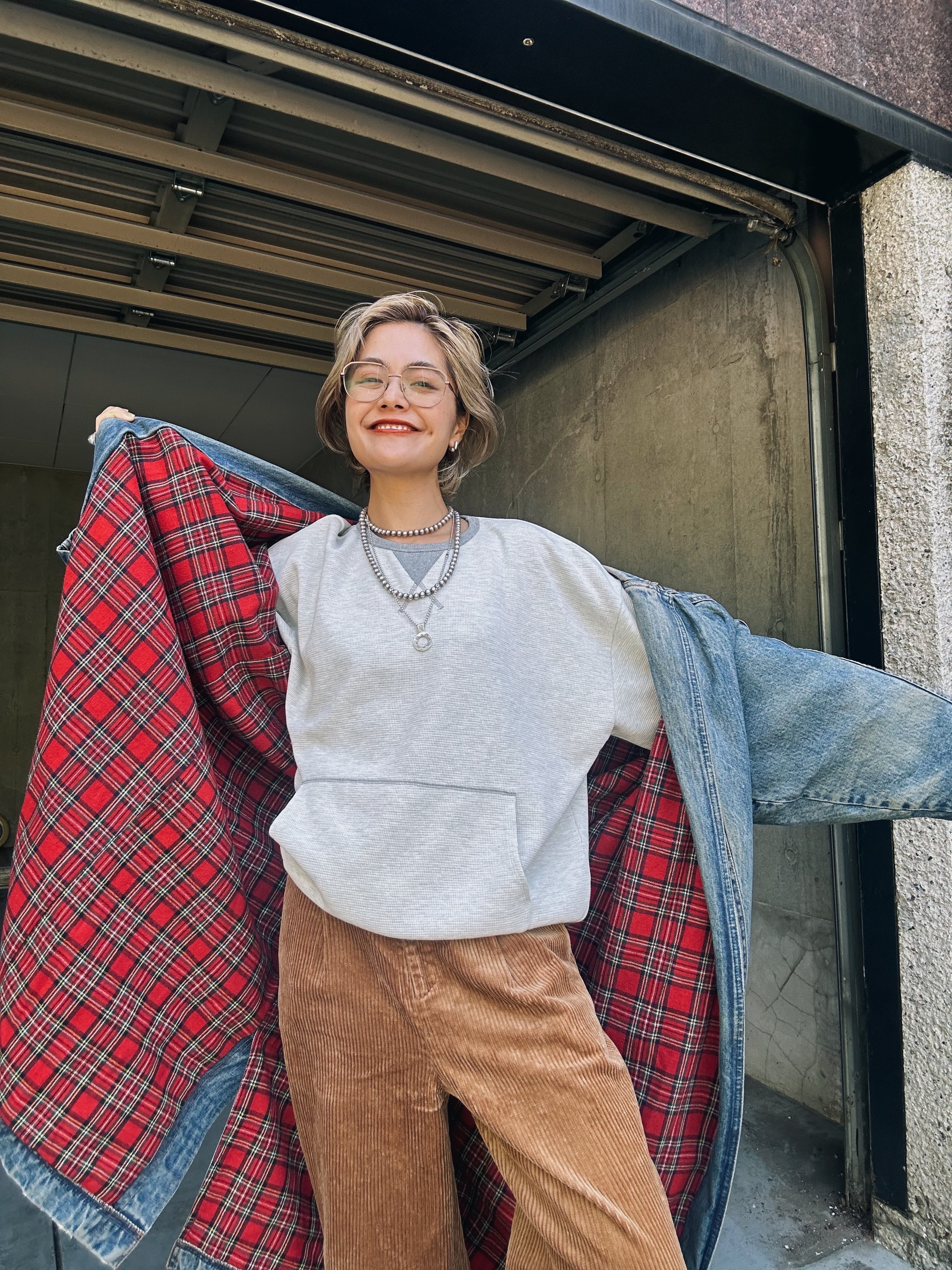 (OT1103)MARCEL DACHET denim coat made in AUSTRALIA