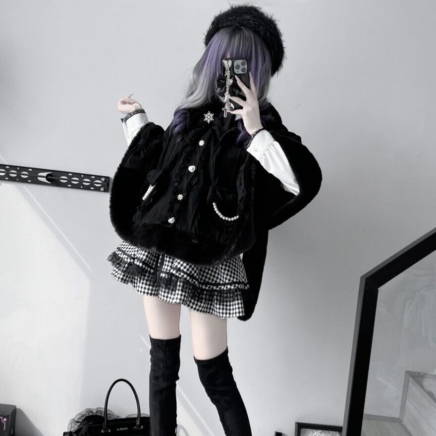 うさ耳ケープコーデ 0c0c98fed54a1642cfa3838c846adc