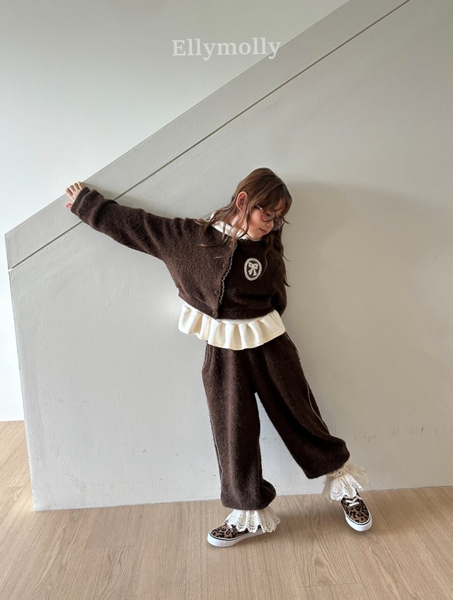 【予約商品】ELLY MOLLY / Fudge hug jogger PT